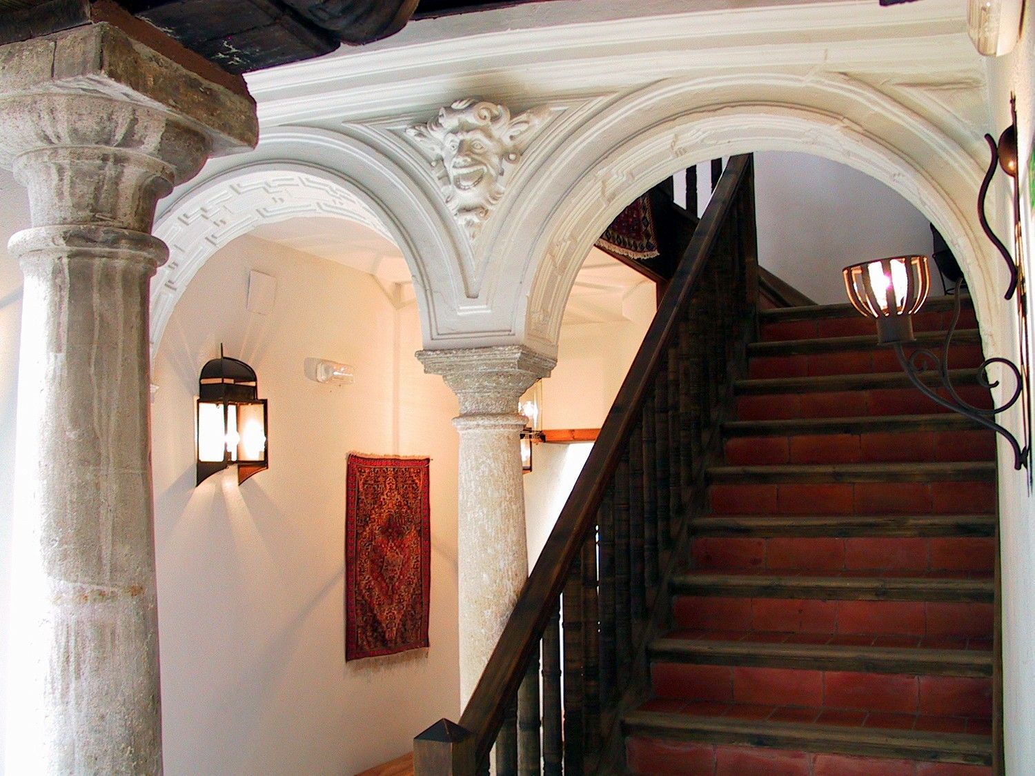 Отель Casa Del Capitel Nazari Гранада Интерьер фото